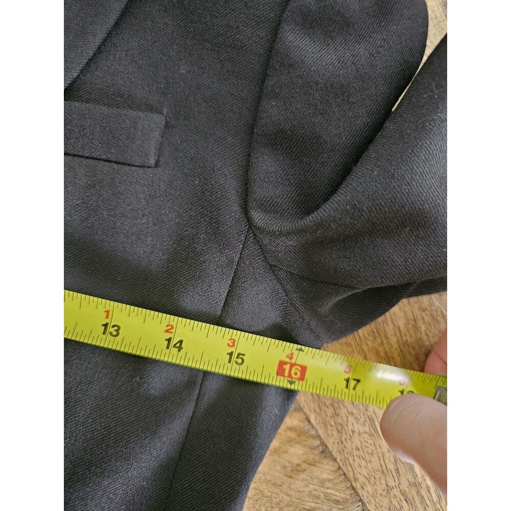 J. Crew Slim Schoolboy Wool Blend Blazer Women's Size 0 Classy Academia Preppy - Picture 11 of 12